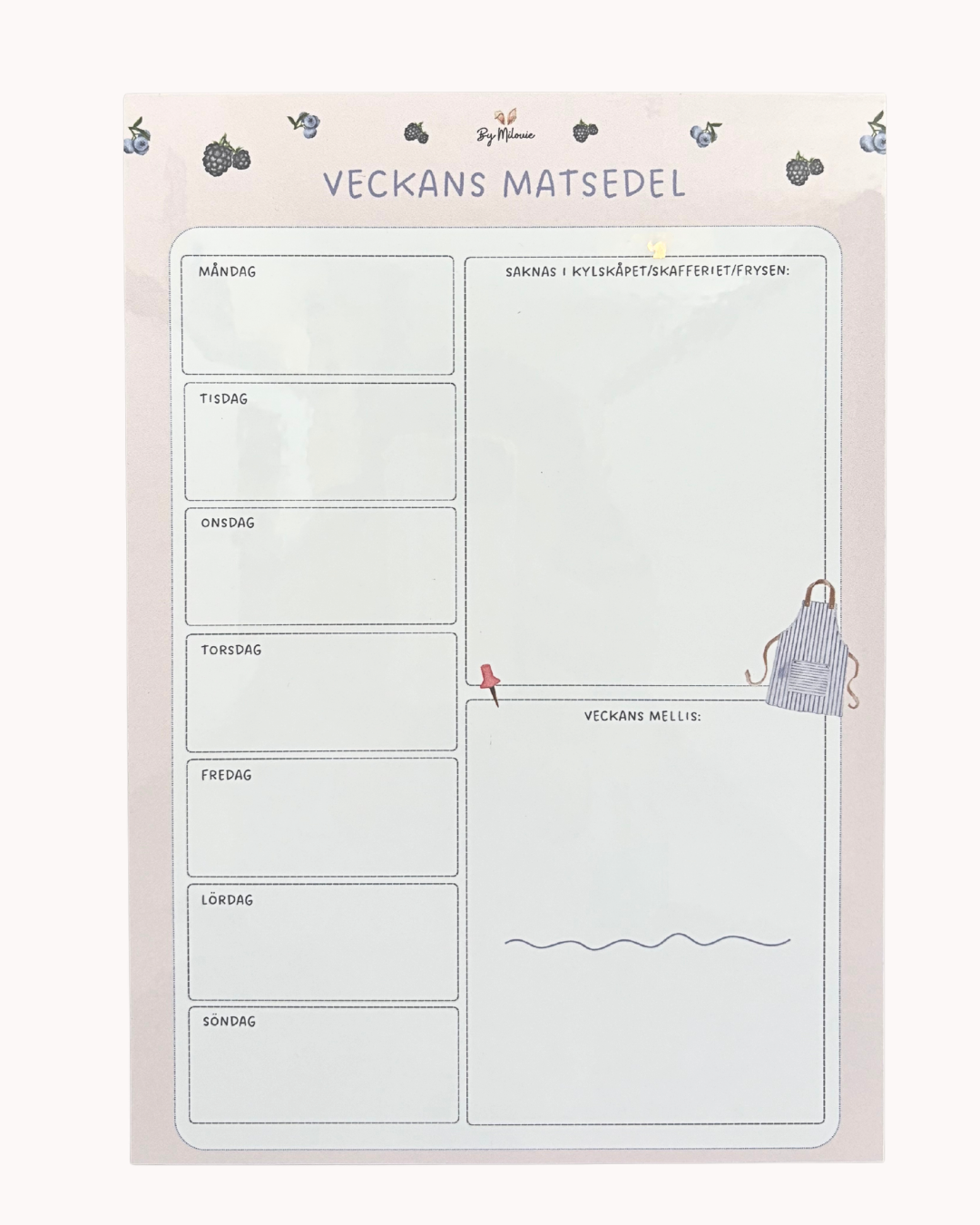 Planera familjens mat - Magnet