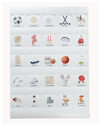 Bildstöd i magnet - Tillägg scheman