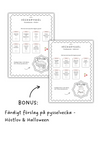 Höst och halloweenpyssel - Måla, klipp & klistra (PDF)
