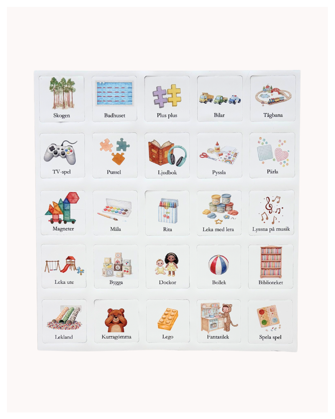 Bildstöd i magnet - Tillägg scheman