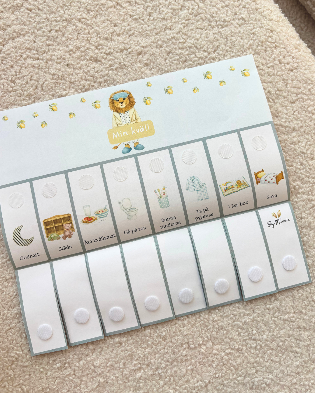 Morgon & kvällsrutin (PDF)