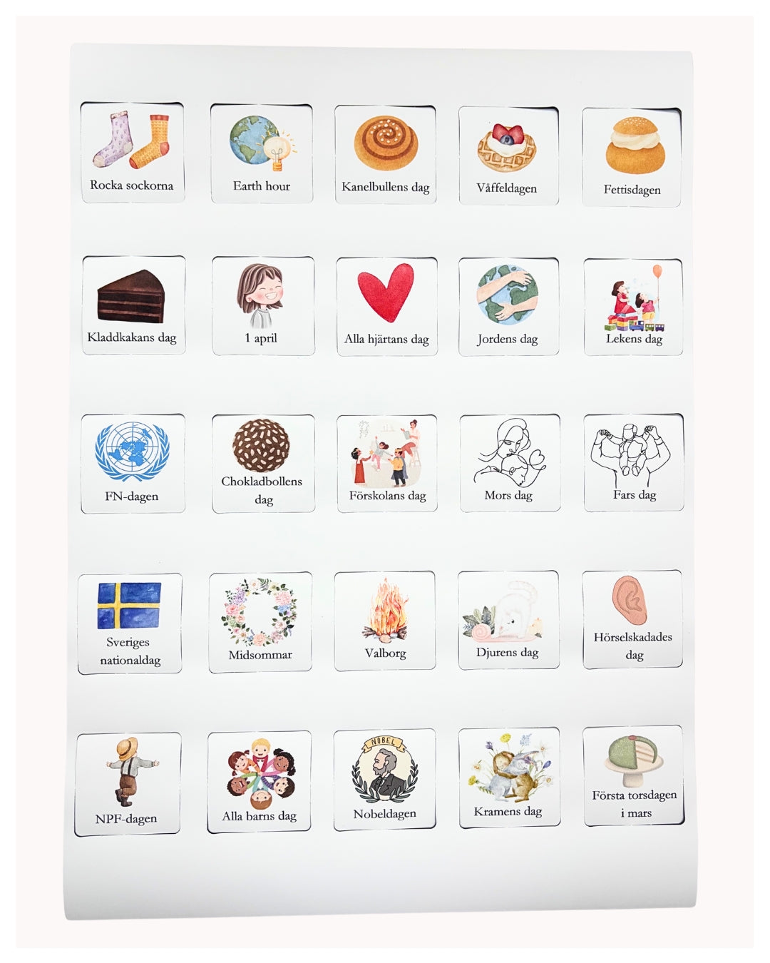 Bildstöd i magnet - Tillägg scheman