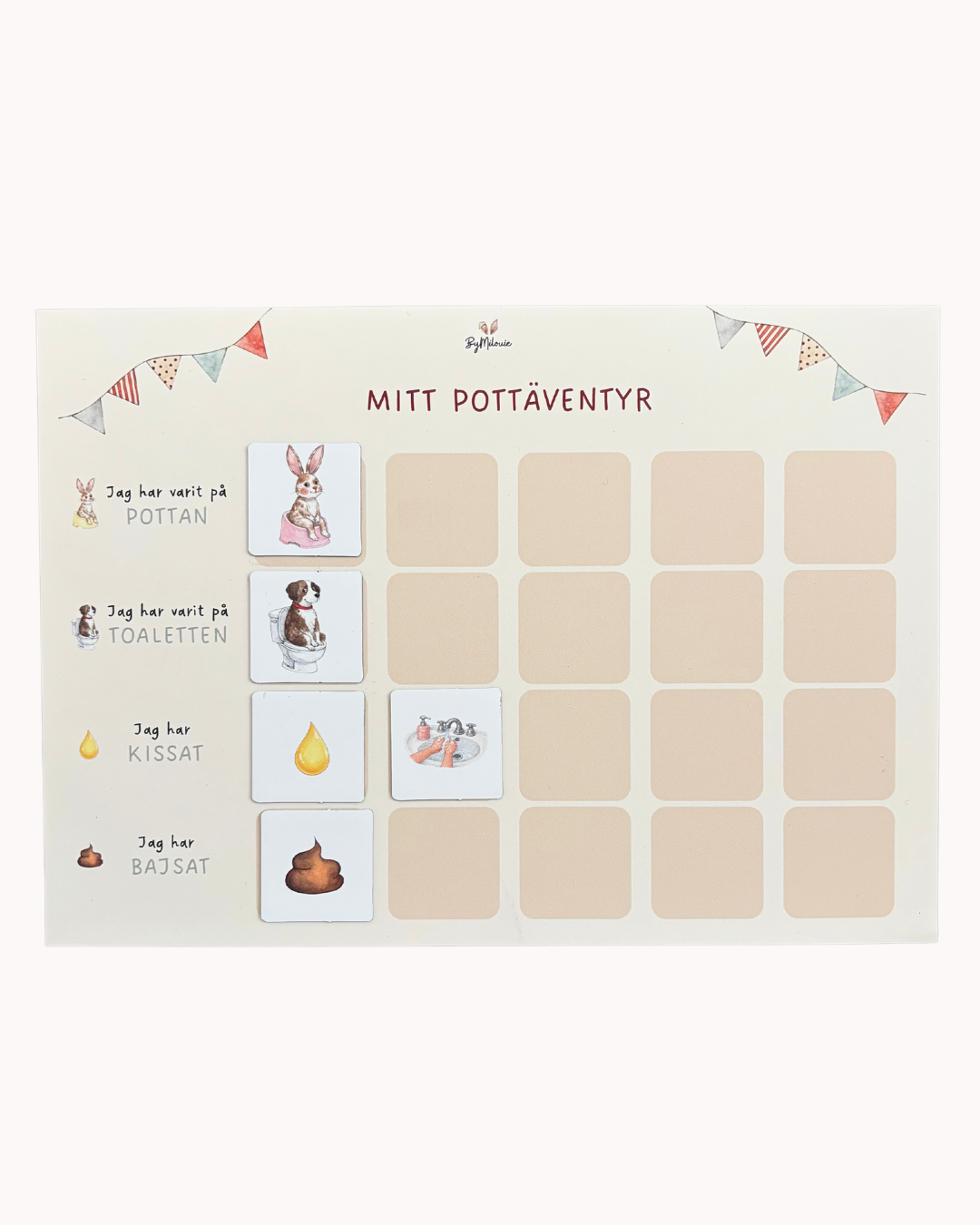 Bildstöd i magnet - Sluta med blöja