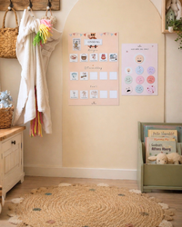 Magnetisk väggdekal - Flyttbar magnetvägg för barn (Stor)